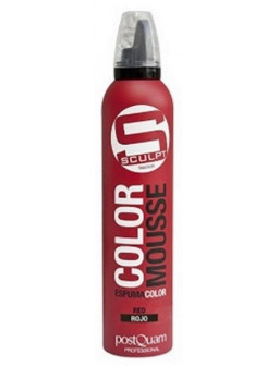 ESPUMA COLOR PQ 300 ML. ROJO