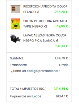 Pedido pack Flor
