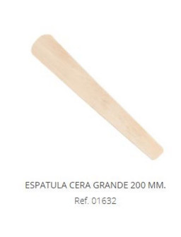 ESPATULA CERA GRANDE 200 MM...