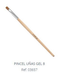 PINCEL UÑAS GEL 8 POLLIE