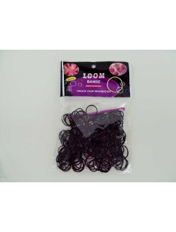 GOMITAS TRENZAS NEGRAS