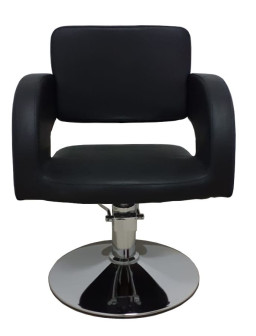 SILLON DORIS TAPIZ NEGRO LISO
