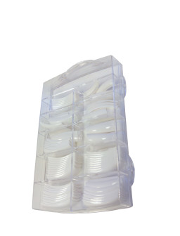 TIPS UÑAS BLANCAS 100 UDS.