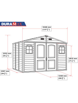 Woodside 10 x 8 | Duramax
