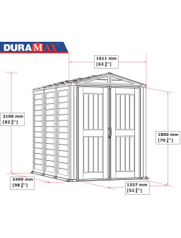 Yardmate Plus 5 x 8 | Duramax