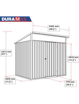 Caseta Palladium 8 x 6 |...